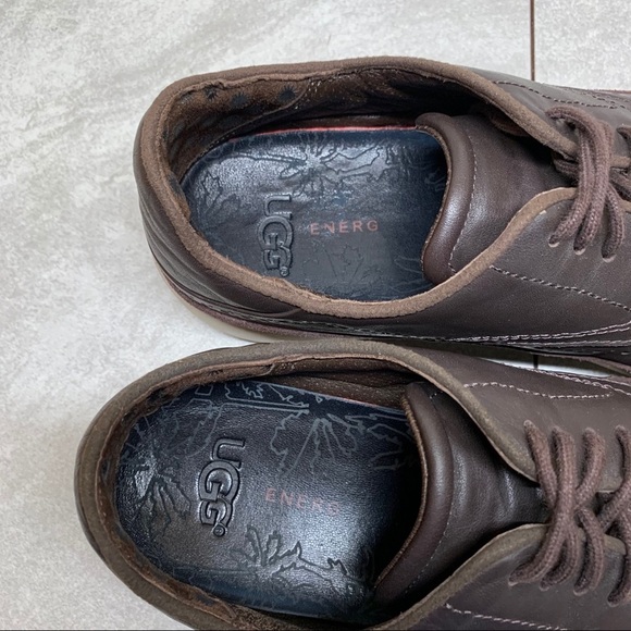 Ugg Cali Collapsible Wingtip Stout Leather Derby shoes 7